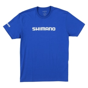 SHIMANO SHORT SLEEVE COTTON TEE ROYAL BLUE SM